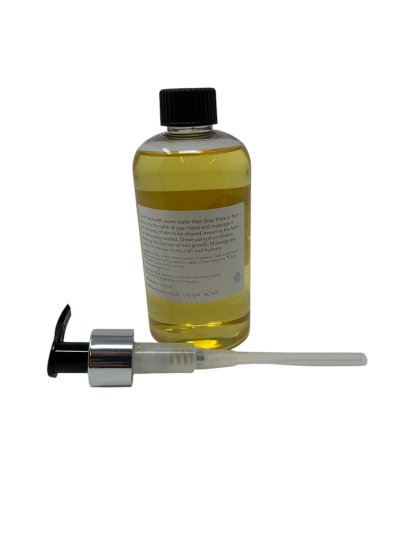 Natural Shaving Oil Cedarwood Sandlewood,Patchouli & Lemon250ml - Image 3